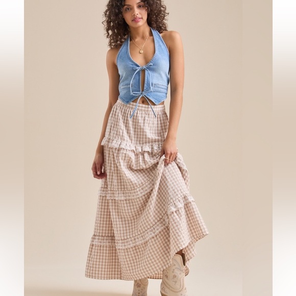 ALTARD STATE lalania gingham skirt💕 - Picture 1 of 5
